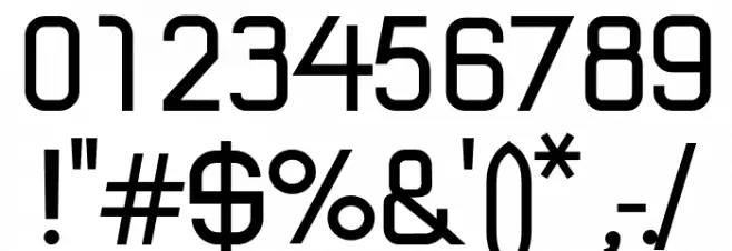 AlmostThai Font OTHER CHARS