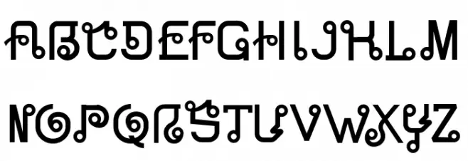 AlmostThai Шрифта ВЕРХНИЙ