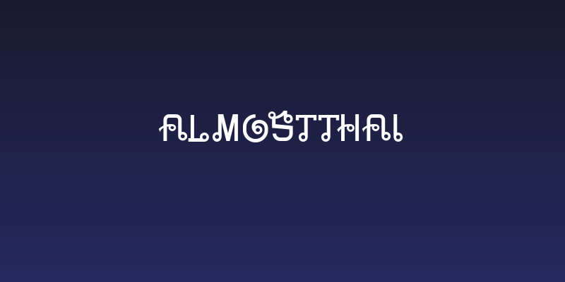 AlmostThai Social Header