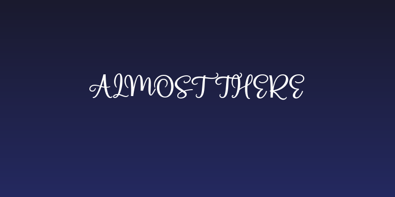 AlmostThere Social Header