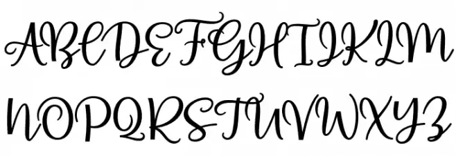 AlmostThere Schriftart Groß