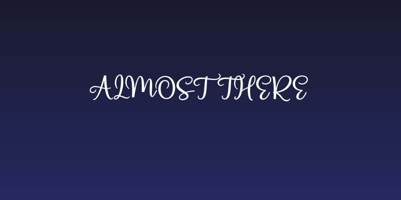 AlmostThere Social Header