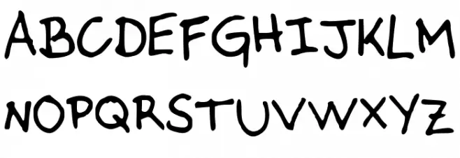 Almost_there Schriftart Groß