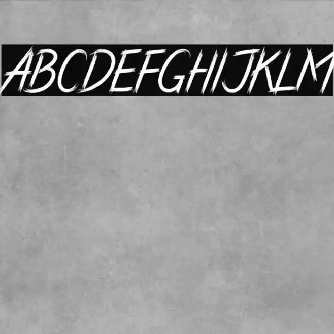 Almour! Font examples