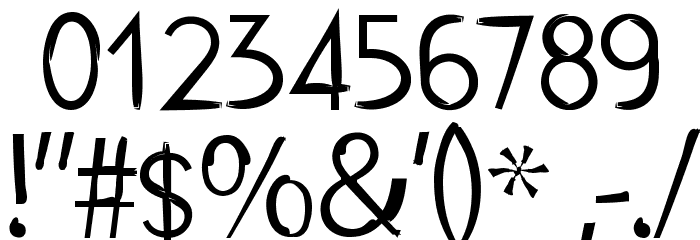 Aloha 1 Font OTHER CHARS