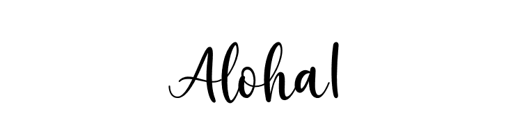 Aloha 1  Free Fonts Download