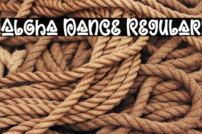 Aloha Dance Regular Example 1