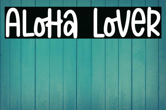 Aloha Lover Example 1