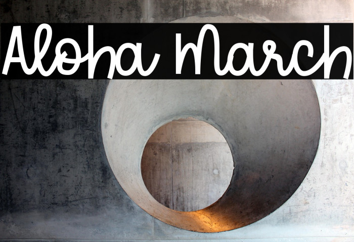 Aloha March Example 3