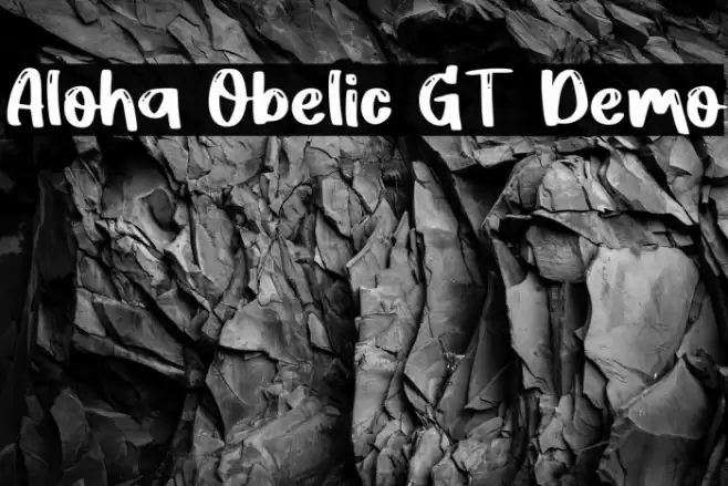 Aloha Obelic GT Demo Fonte examples