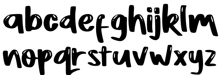 Aloha Obelic GT Demo Font LOWERCASE