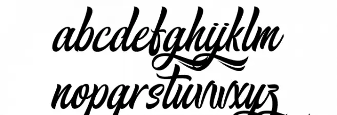 AlohaFriday-PersonalUse Font Litere mici
