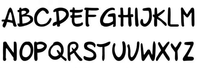 Alohay Regular Regular Schriftart Groß