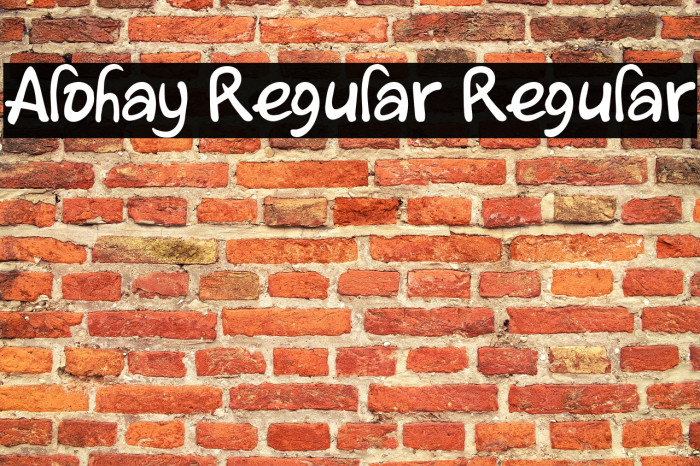 Alohay Regular Regular Example 1