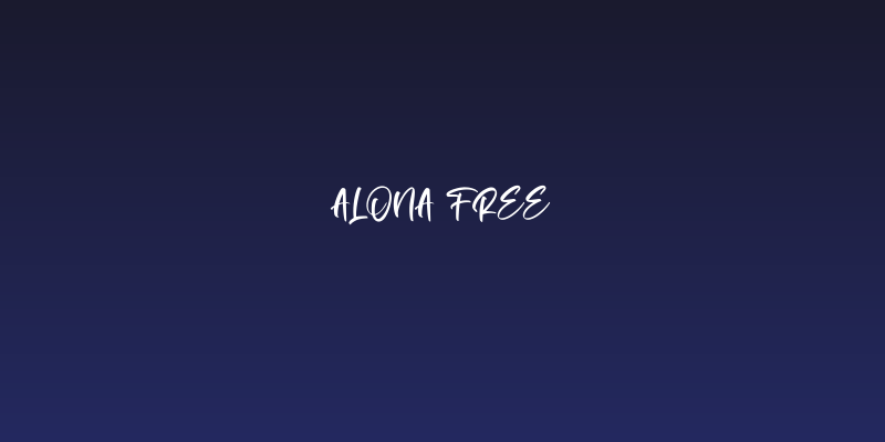 Alona Free Social Header
