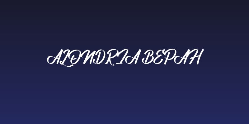 Alondria Bepah Social Header