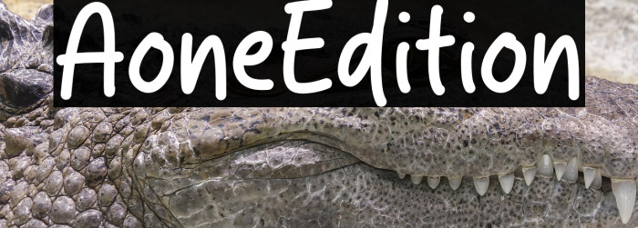 Alone Edition Example 3