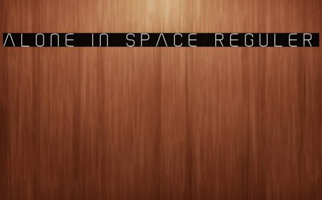 Alone In Space Reguler Example 2