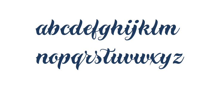 Alone Together Script Demo Regular Lowercase