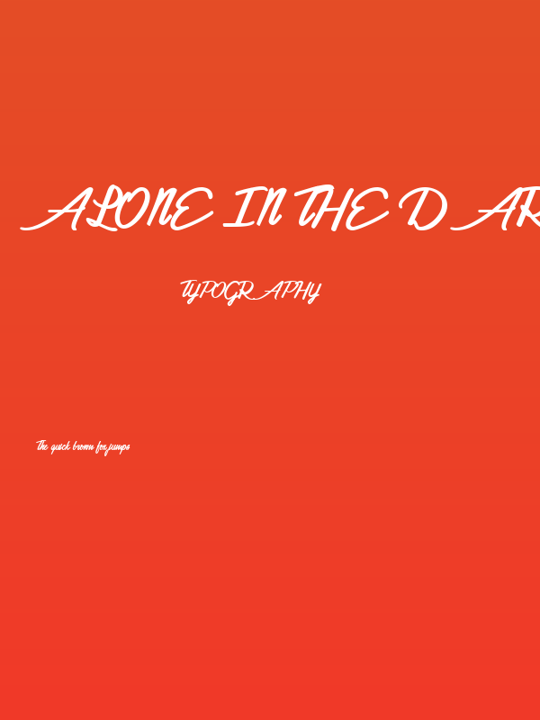 Alone in the Dark Poster