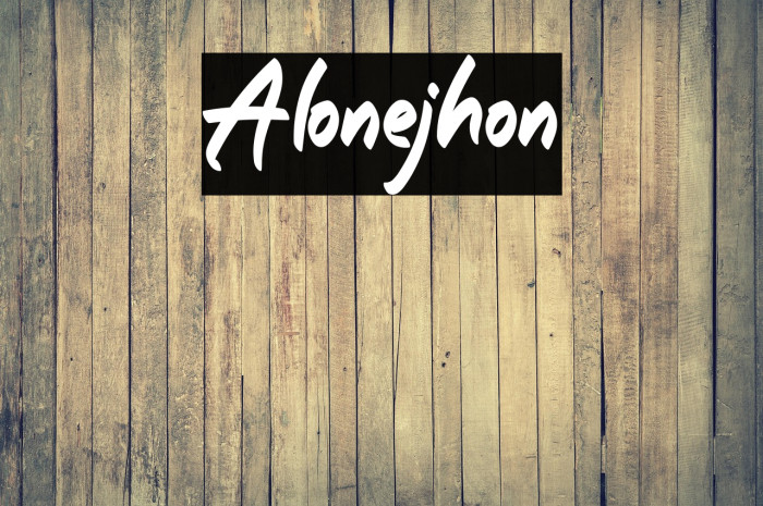 Alonejhon Example 3