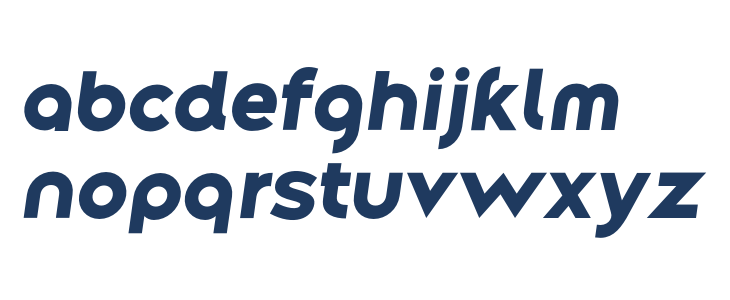 Along Sans s2 ExtraBoldItalic Lowercase