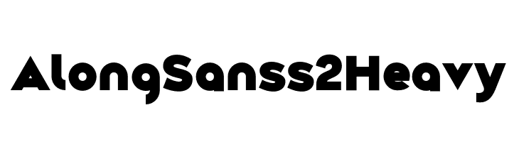 Along Sans s2 Heavy  नि: शुल्क फ़ॉन्ट्स डाउनलोड