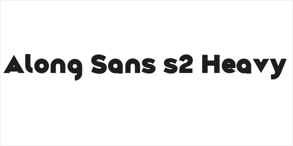 Along Sans s2 Heavy Logo