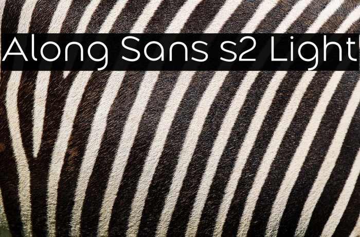 Along Sans s2 Light Example 3