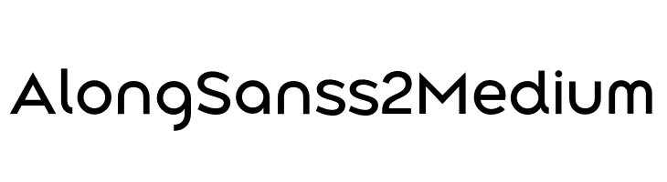 Along Sans s2 Medium  Frei Schriftart Herunterladen