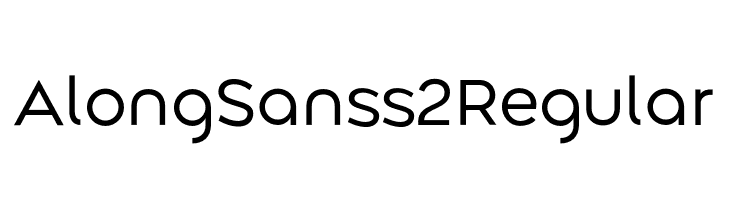 Along Sans s2 Regular  Скачать бесплатные шрифты