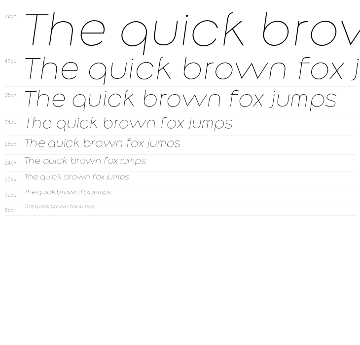 Along Sans s2 ThinItalic Waterfall