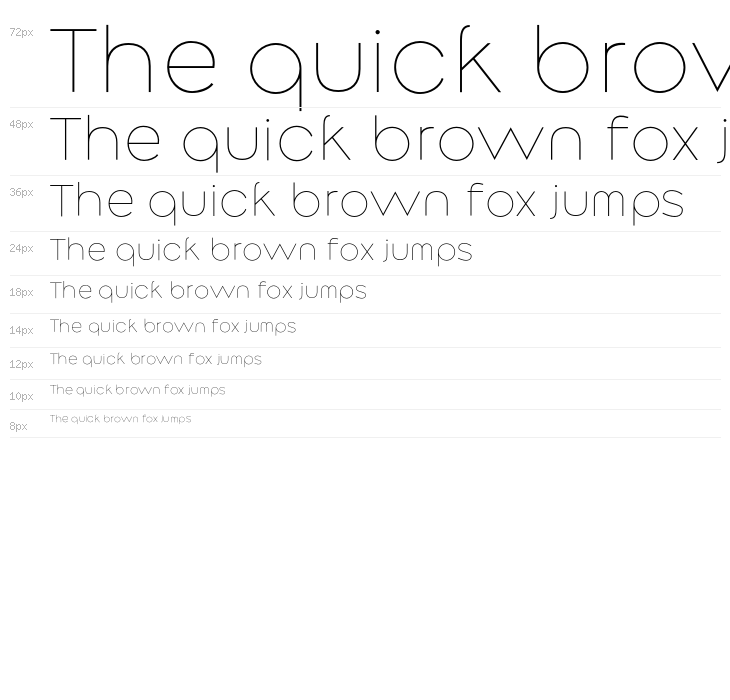 Along Sans s2 Thin Waterfall