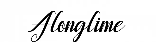 Alongtime  Frei Schriftart Herunterladen