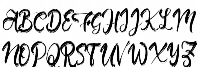 Alonia Schriftart Groß