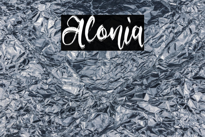 Alonia Example 1