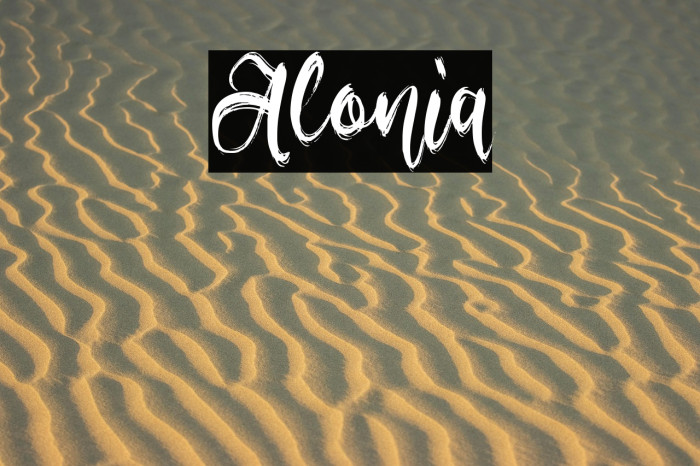 Alonia Example 2