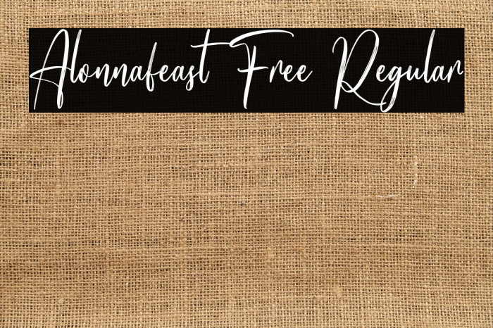 Alonnafeast Free Regular Example 2