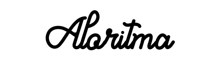 Aloritma  font caratteri gratis