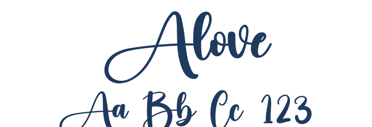 Alove Font Preview