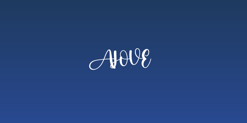 Alove Social Header