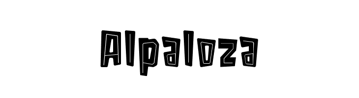 Alpaloza  font caratteri gratis