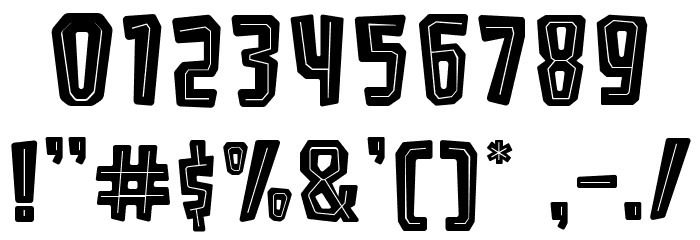 Alpaloza Font OTHER CHARS