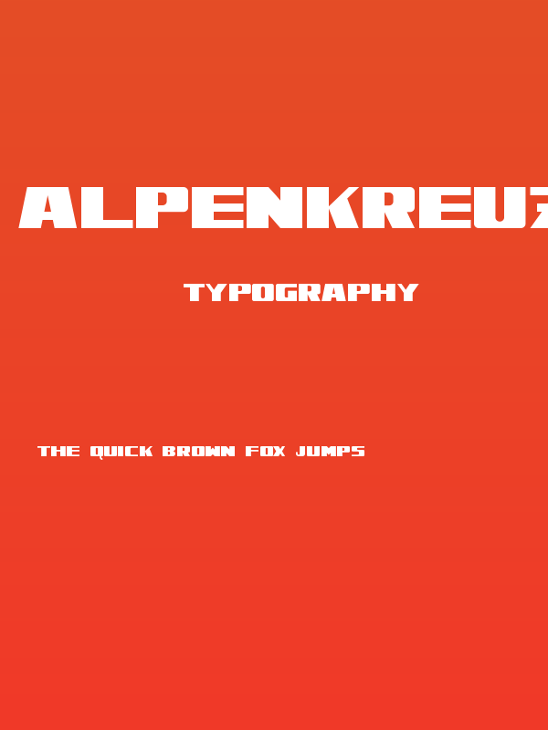 Alpenkreuzer Poster