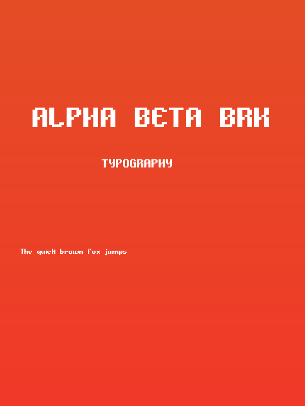 Alpha Beta BRK Poster