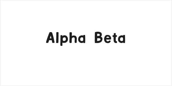 Alpha Beta Logo