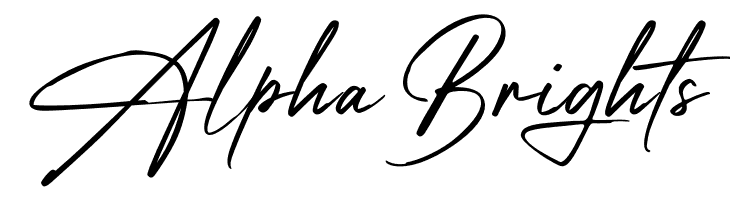 Alpha Brights  Fuentes Gratis Descargar