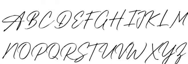 Alpha Brights Schriftart Gro&szlig;