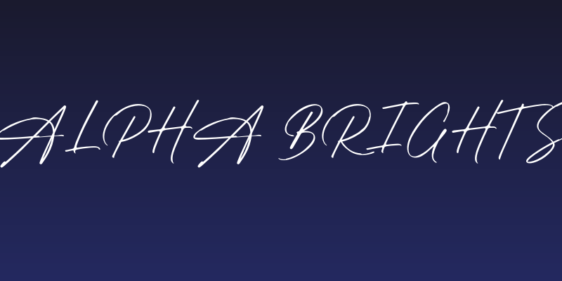 Alpha Brights Social Header