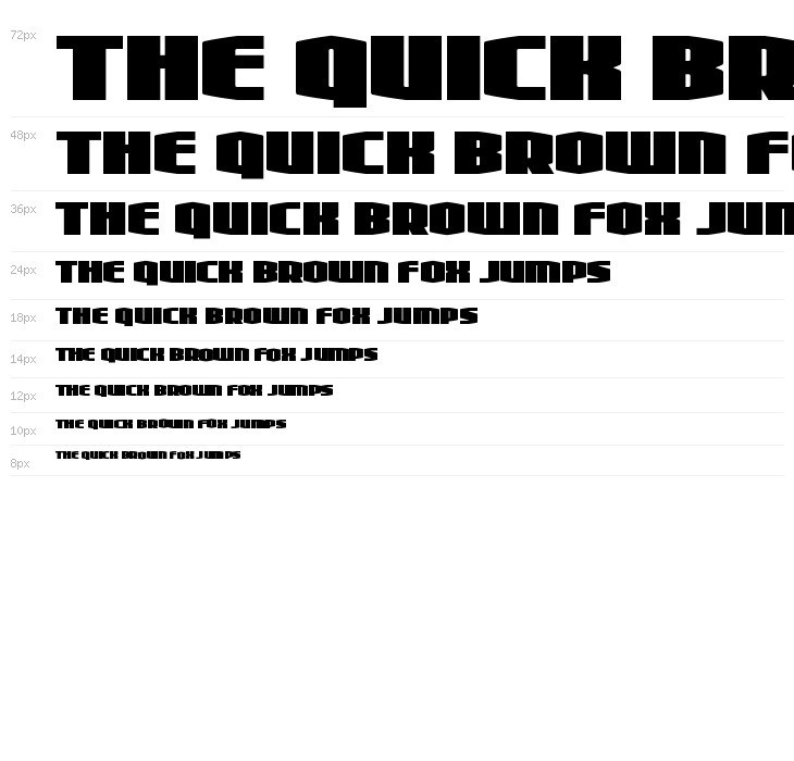 Alpha Century Condensed Waterfall